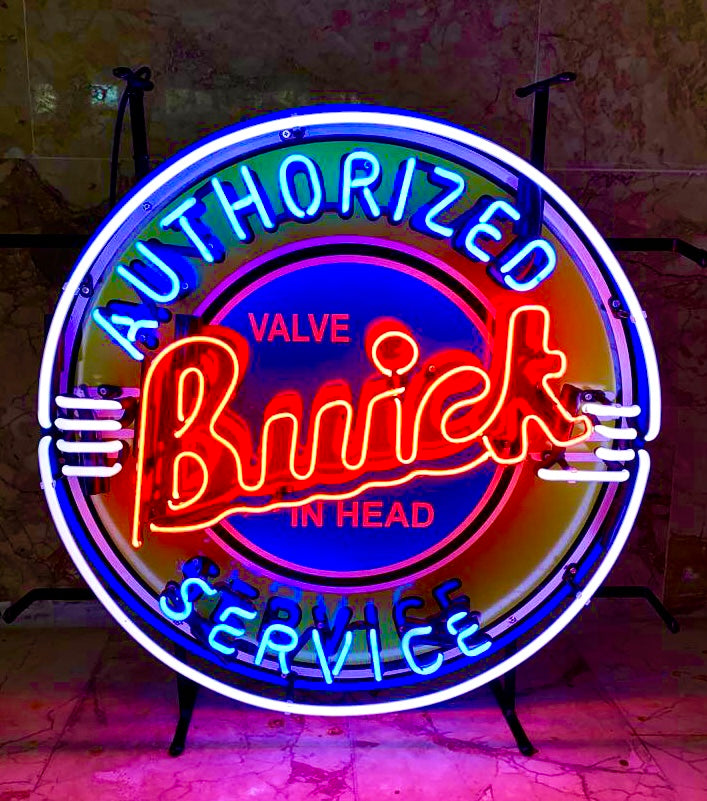 Buick neon sign