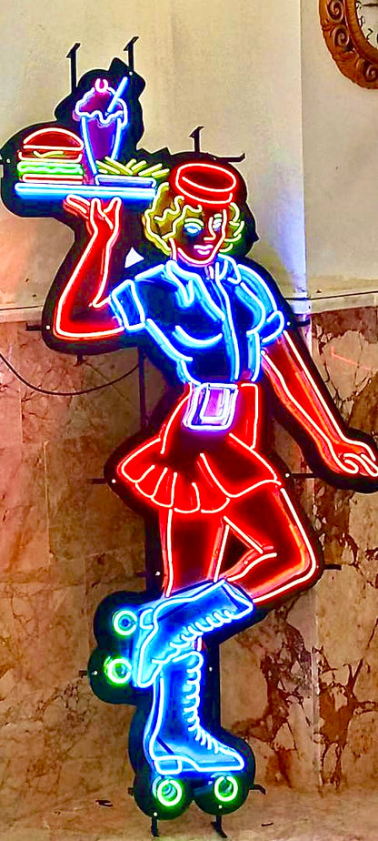 Waitress neon sign