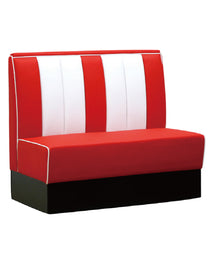 Retro Booth sofa - red