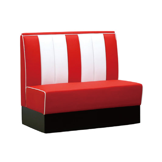 Retro Booth sofa - red