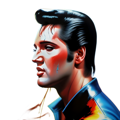 Elvis art rocket diner diner 